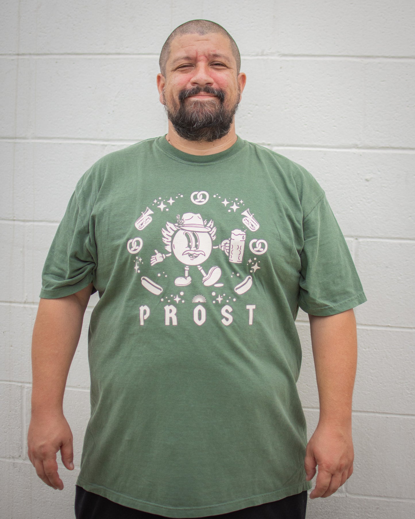 PROST Oktoberfest Sunny Tee - Green