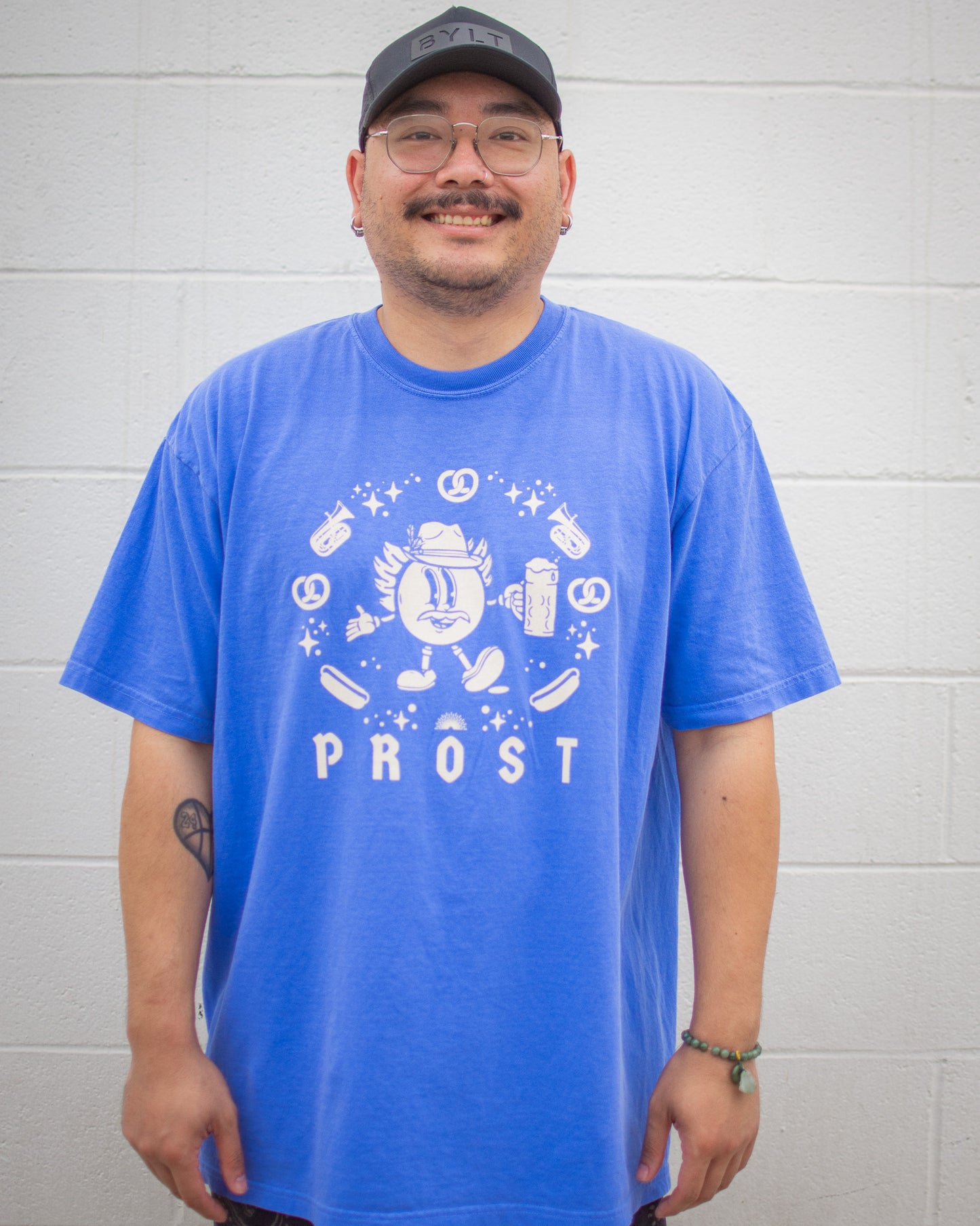 PROST Oktoberfest Sunny Tee - Blue