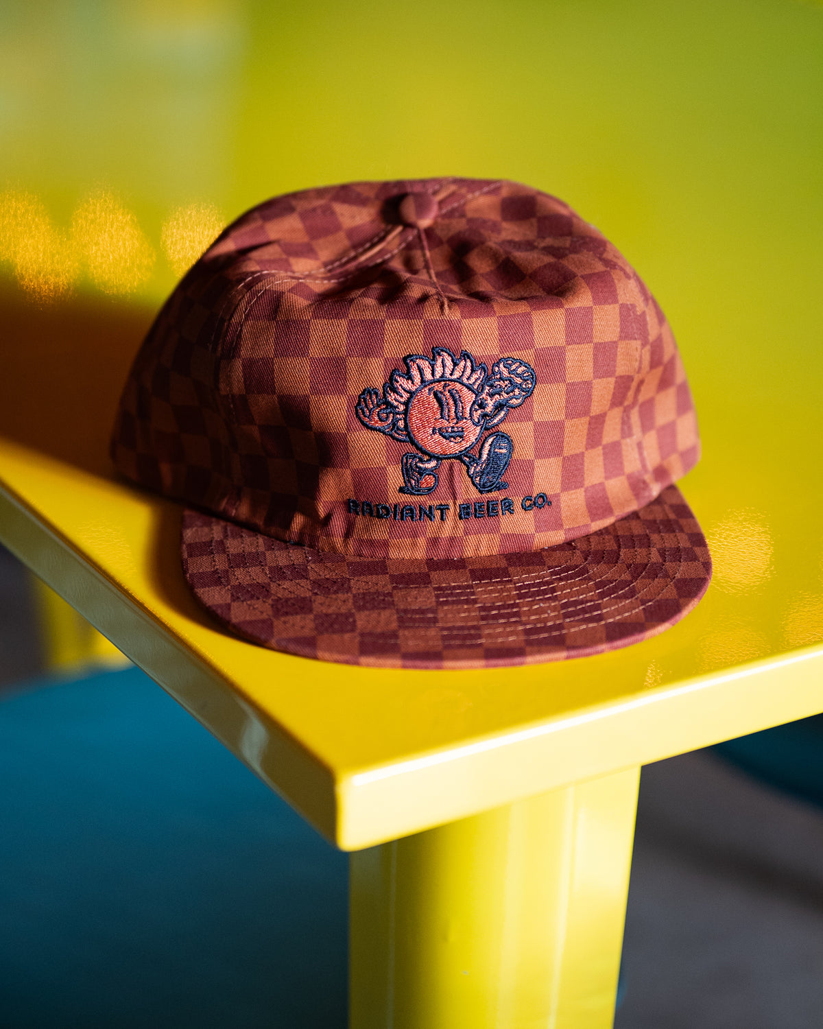 Checkered Sunny Hat