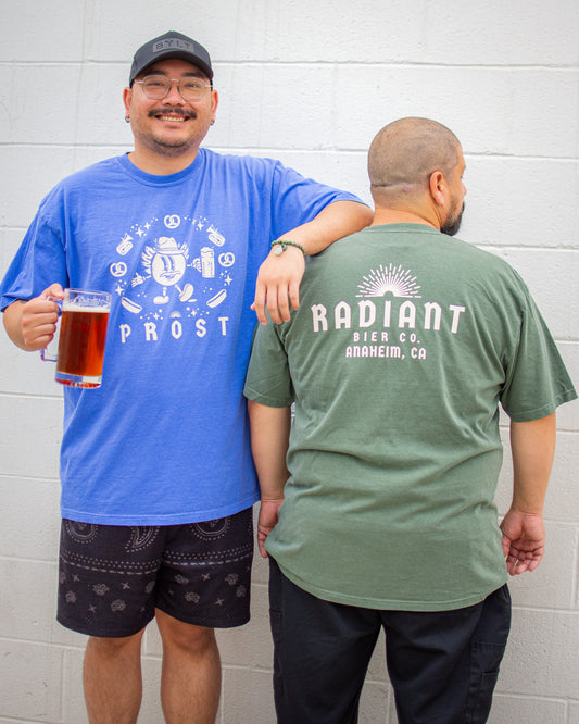 PROST Oktoberfest Sunny Tee - Blue