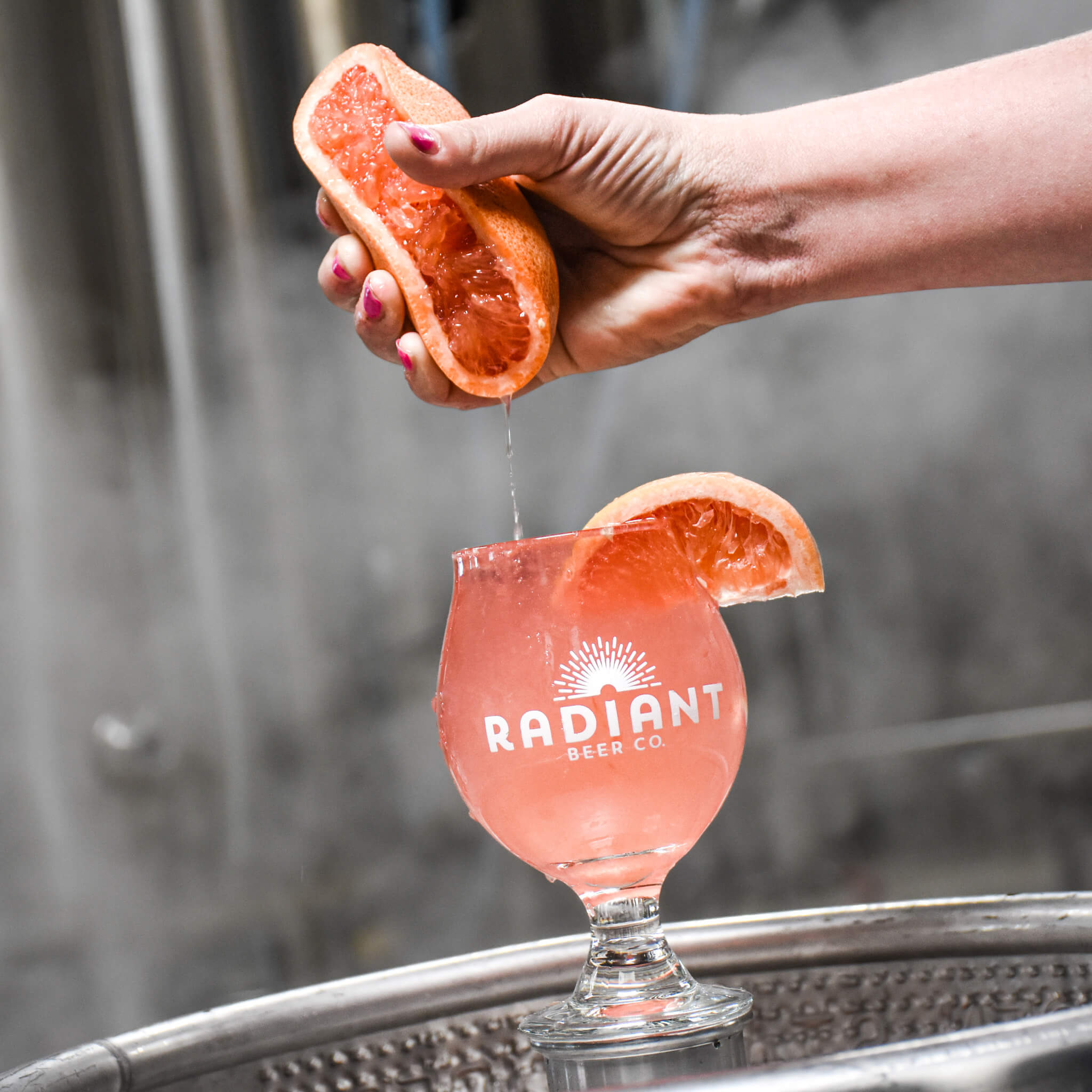 grapefruit seltzer