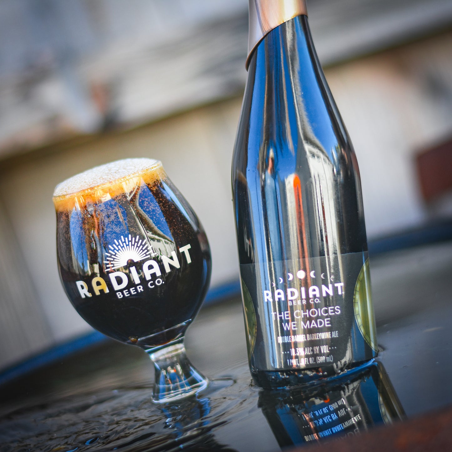 The Choices We Made: Double-Barrel Barleywine Aged in Bourbon Barrels (18.3%) [2024]