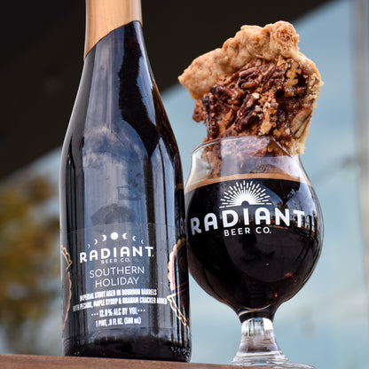 Southern Holiday: Imperial Stout Aged in Bourbon Barrels w/ Pecans, Maple Syrup & Graham Cracker (12.9%) [2023]