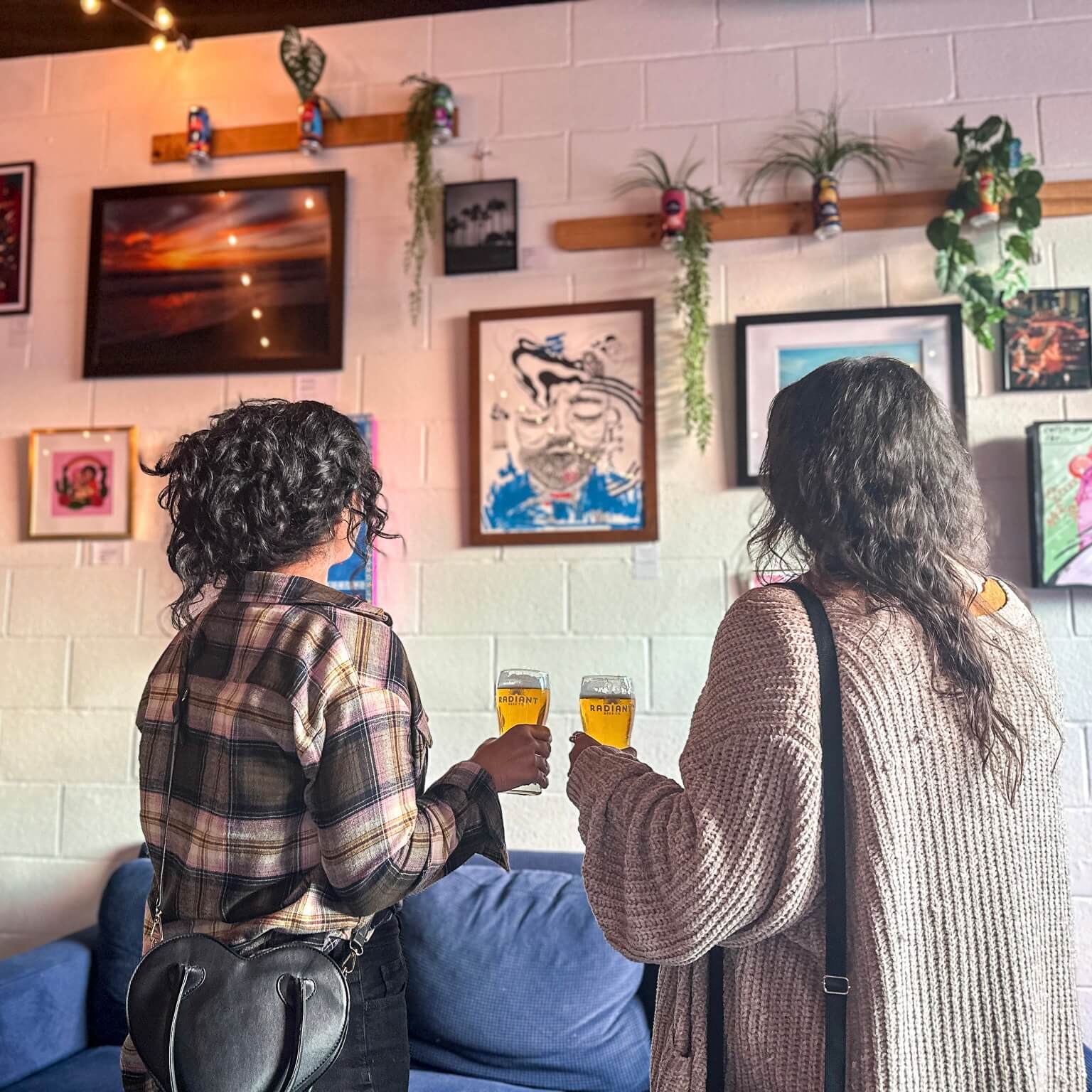 Monthly Radiant Gallery Wall