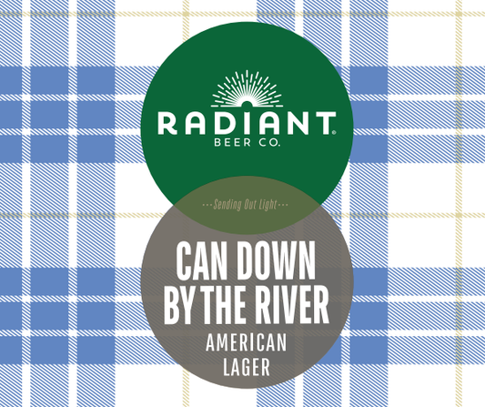 Can Down By The River Can Art