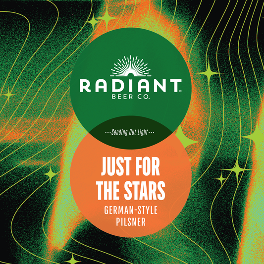 Just for the Stars German-style Pilsner  Can Art