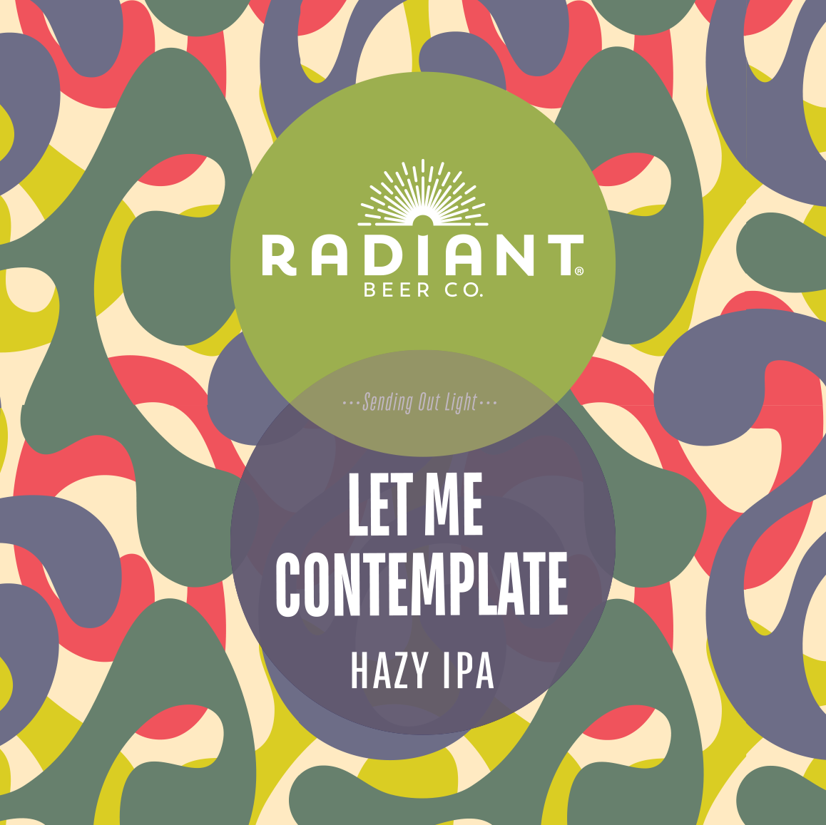 Let me Contemplate Hazy IPA Can Art