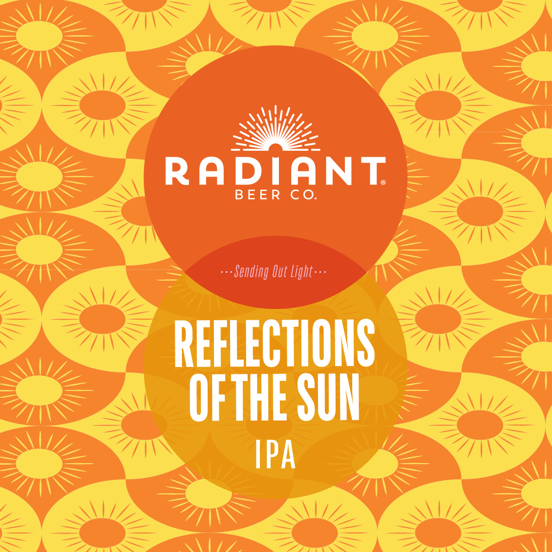 Reflections of the Sun IPA Can Art